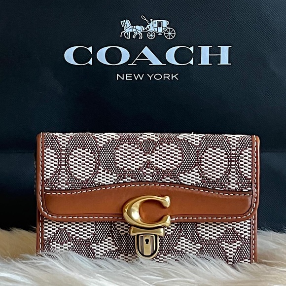 Coach Bags Coach Studio Medium Wallet In Signature Jacquard Poshmark
